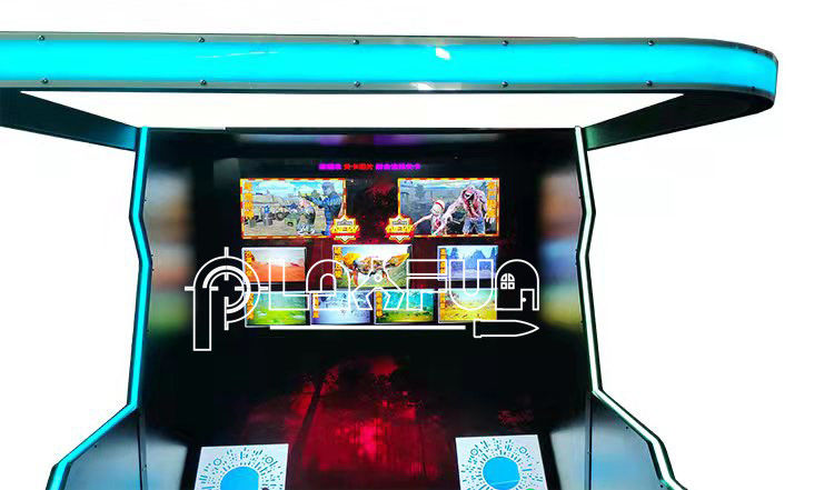 PLAYFUN Most Selling Products Coin-operated Arcade 2 Players Big Screen Shooting Hunter  Simulation Machine