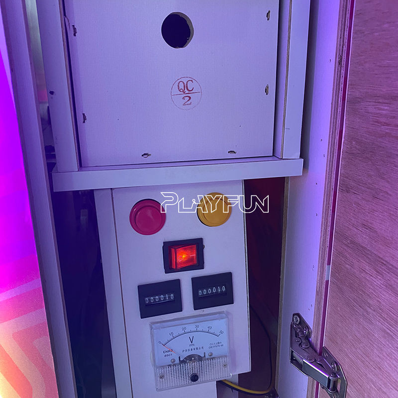 Factory Customized Coin Operated Plush Toys Claw Machine Mini Bear Pink Crane Catch Machine for Shopping Mall