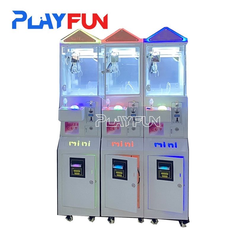 Hot Sale Commercial Coin Operated Plush Toys Claw Vending Machine Arcade Gift Mini Claw Machine with the Bill Acceptor for Sale