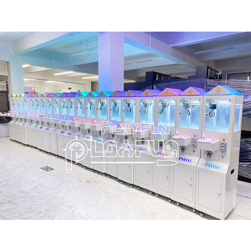 Hot Sale Commercial Coin Operated Plush Toys Claw Vending Machine Arcade Gift Mini Claw Machine with the Bill Acceptor for Sale