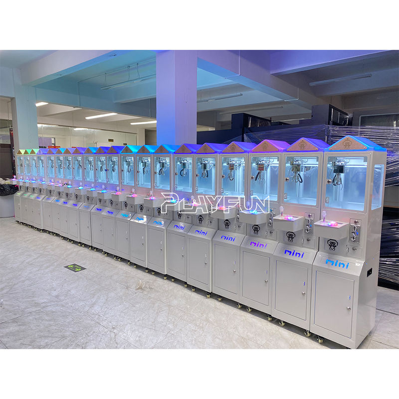 Hot Sale Commercial Coin Operated Plush Toys Claw Vending Machine Arcade Gift Mini Claw Machine with the Bill Acceptor for Sale