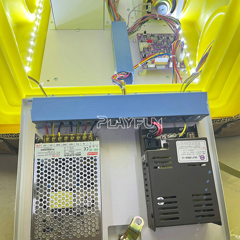 Playfun Factory Wholesale Coin Operated Mini Car and Plush Toy Claw Machine Colorful Prize Vending Machine