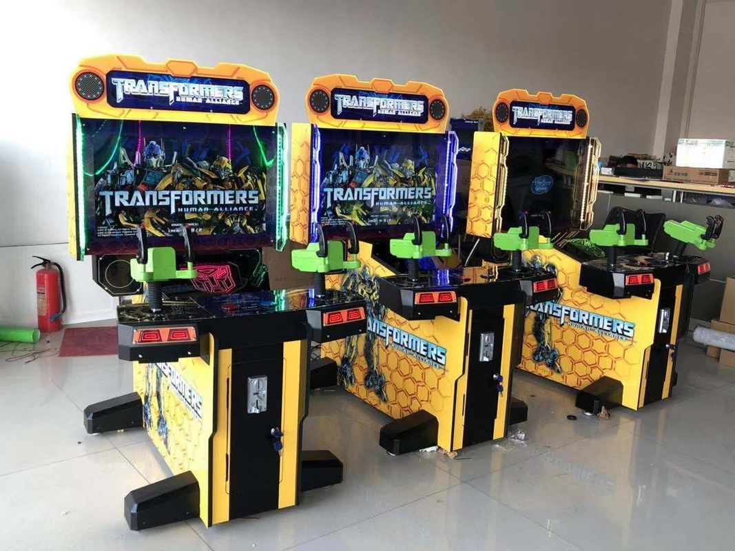 Amusement Park Indoor Arcade Coin Operated Games Let's Go Island Kids Gun Shooting Simulator Video Game Machine
