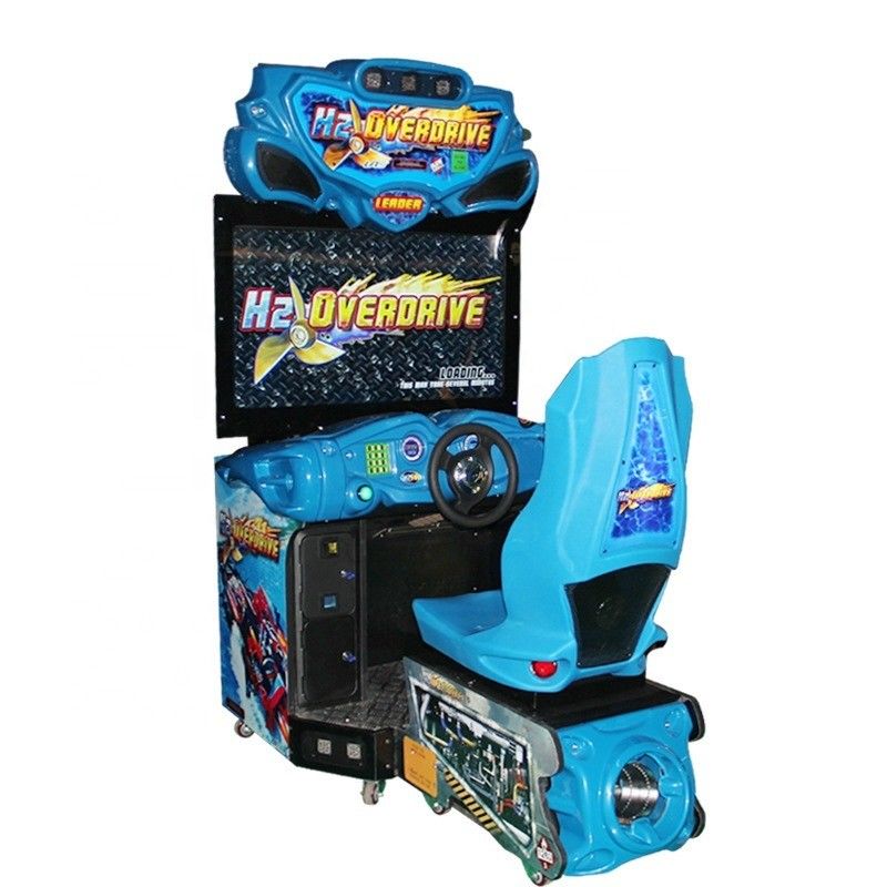 Playfun Indoor Coin Operated H2 Over Drive  Video Racing Car Game Machines Simulator Arcade Driving Driver  Cars Gaming Machine