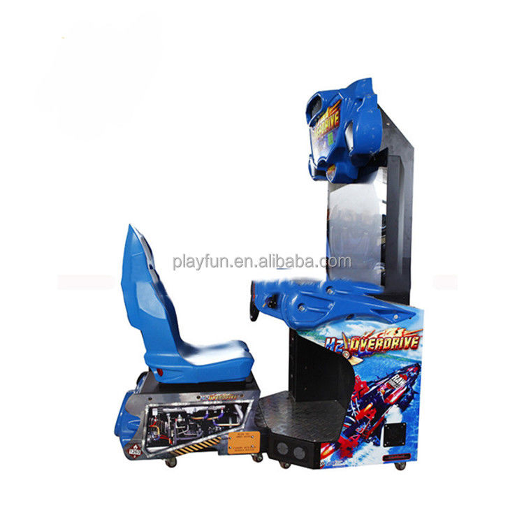 Playfun Indoor Coin Operated H2 Over Drive  Video Racing Car Game Machines Simulator Arcade Driving Driver  Cars Gaming Machine
