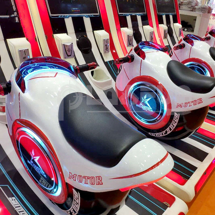 PlayFun New Coin Operated Kids Phantom Motor Super Motor Racing Game Arcade Motorcycle Motorbike Racing Gaming Machine