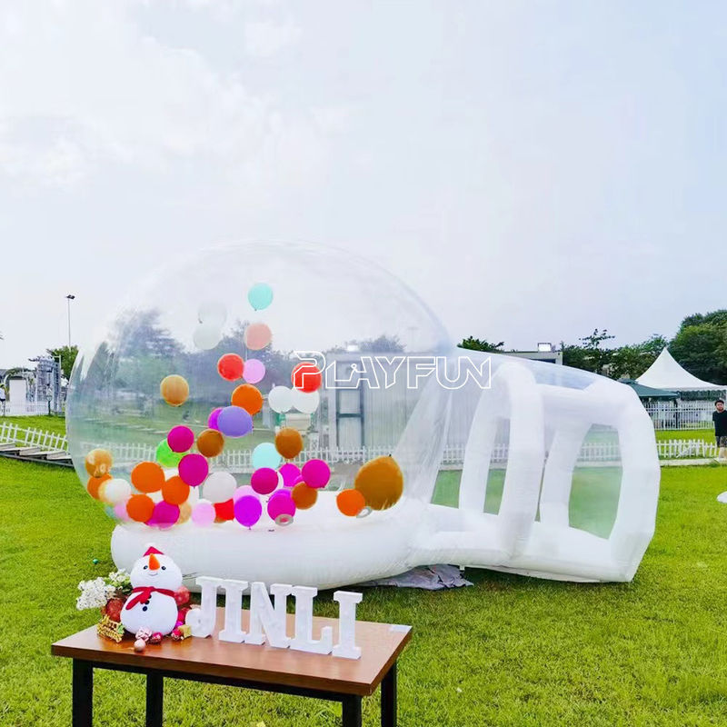 Outdoor Camping Wedding Party Tent Transparent Dome Tent Pvc Globe Clear Party Inflatable Bubble Ballon House