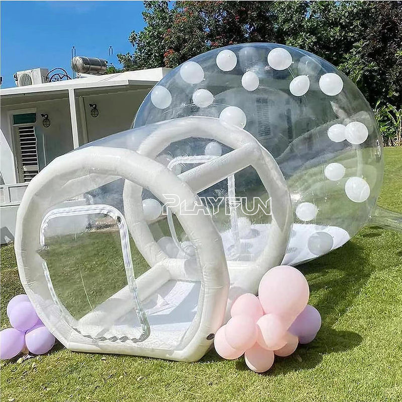 Outdoor Camping Wedding Party Tent Transparent Dome Tent Pvc Globe Clear Party Inflatable Bubble Ballon House