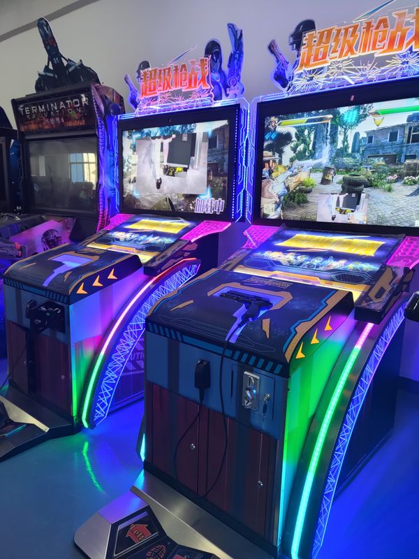 Game Room Equipment Arcade Games Coin Operated Super Firing Gaming Machine Video Machines Shooting Simulator