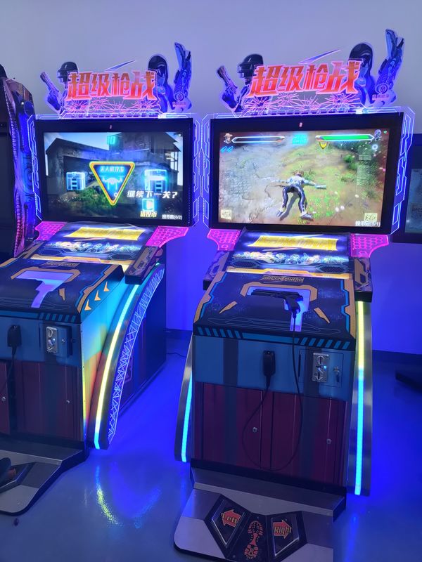 Game Room Equipment Arcade Games Coin Operated Super Firing Gaming Machine Video Machines Shooting Simulator