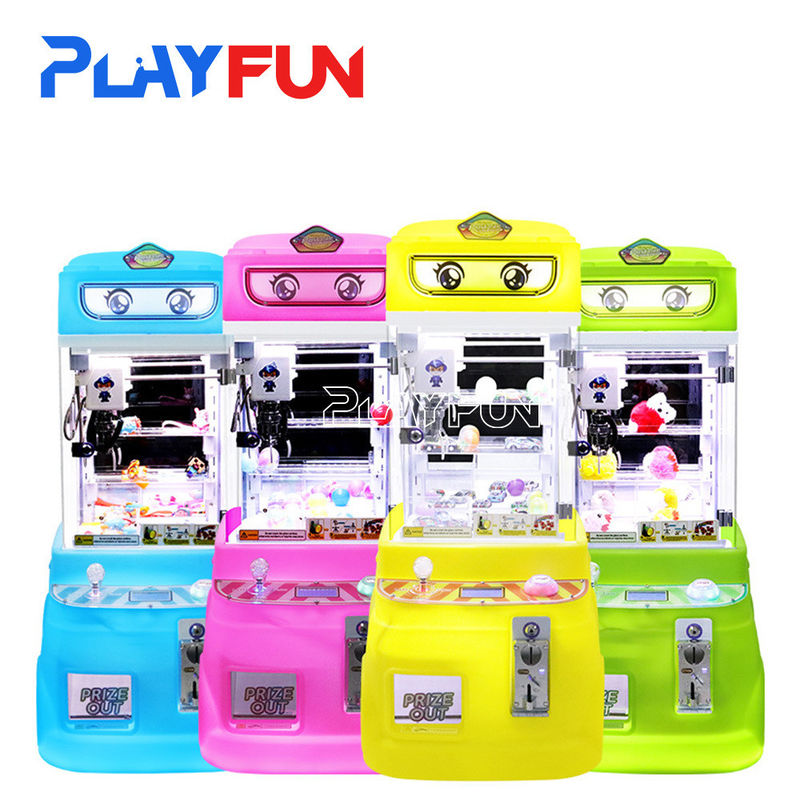 Playfun Factory Directly Price Super Man Mini Commercial Small Doll Coin Operated Toy Crane Claw Machine for Mexican Market