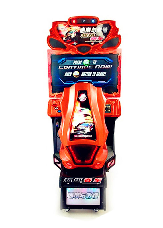 PlayFun Arcade Fast Furious Racing Car Coin Operated Game Machine Drive Simulator Machine