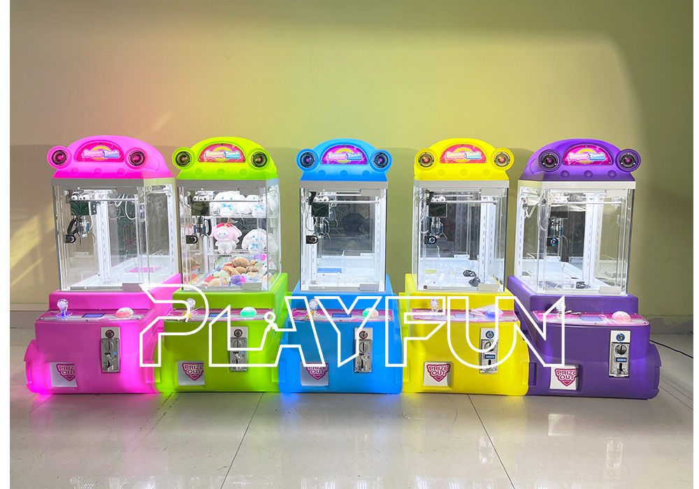 Playfun Factory Directly Price Super Man Mini Commercial Small Doll Coin Operated Toy Crane Claw Machine for Mexican Market