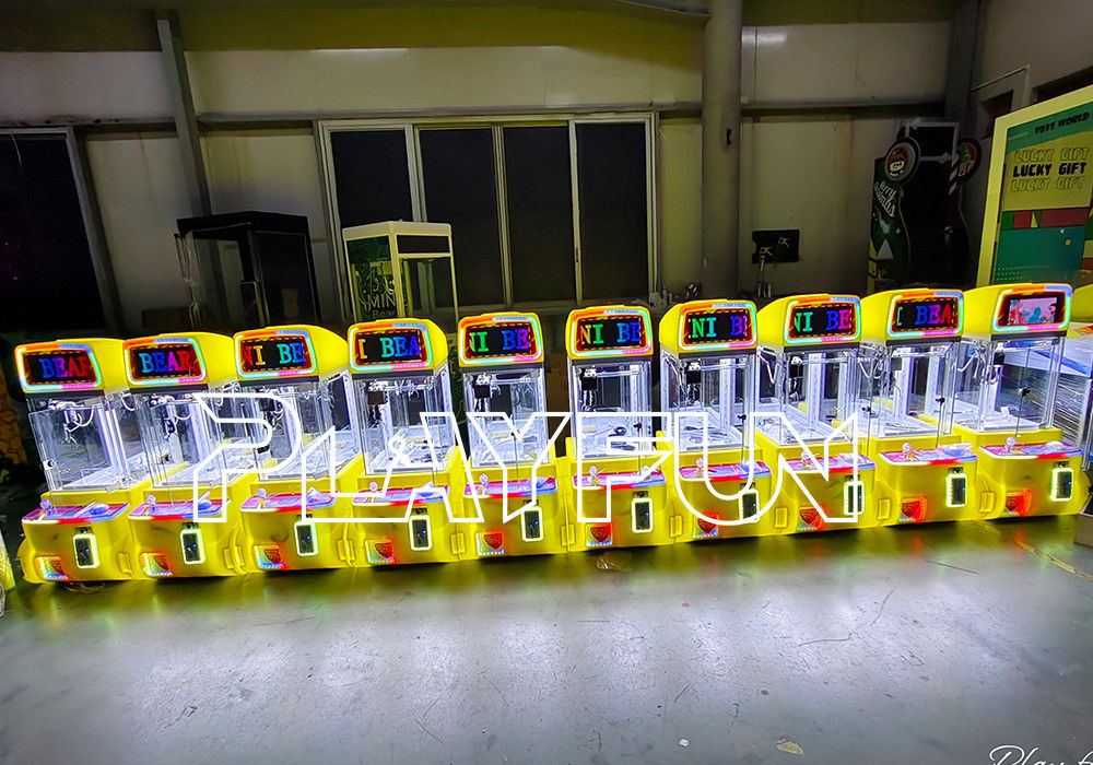Playfun Factory Directly Price Super Man Mini Commercial Small Doll Coin Operated Toy Crane Claw Machine for Mexican Market