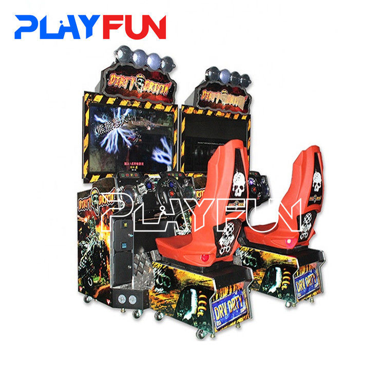 PlayFun Coin Operated Car Racing Arcade Drive Simulator Machine Game Machine Dirty Driving Arcade Racing Car Game Machine