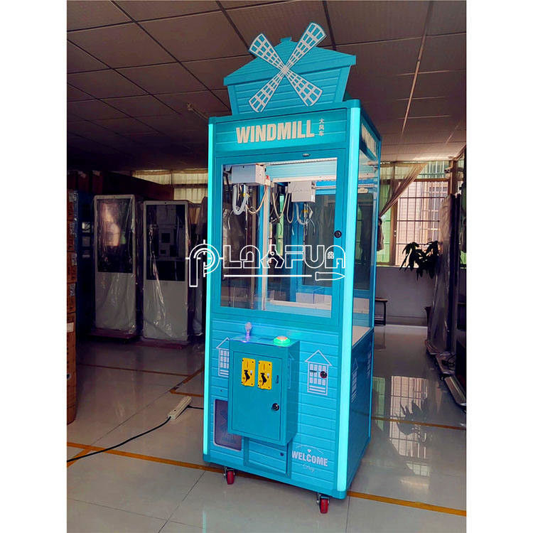 Playfun Hot Sale Indoor Coin Operated Popular Crane Toy Vending Claw Machine Plush Dolls Crane Claw Machine for Shopping Center