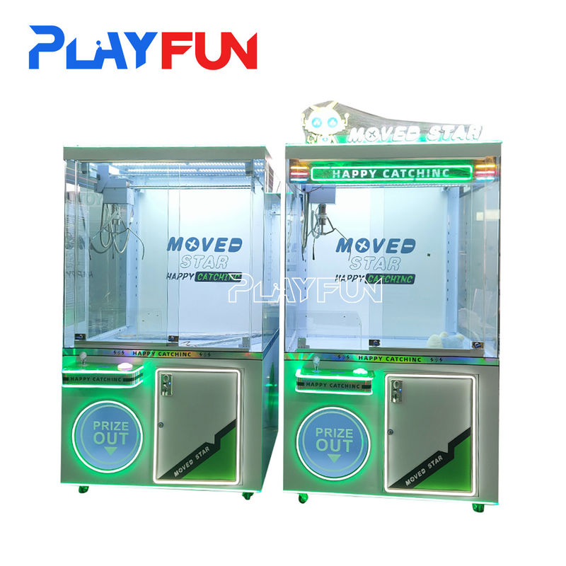 Playfun Factory New Design Big   Moved Star Crane Game 30 cm  Claw Toy Crane  Football Gift Game Machine for Sale