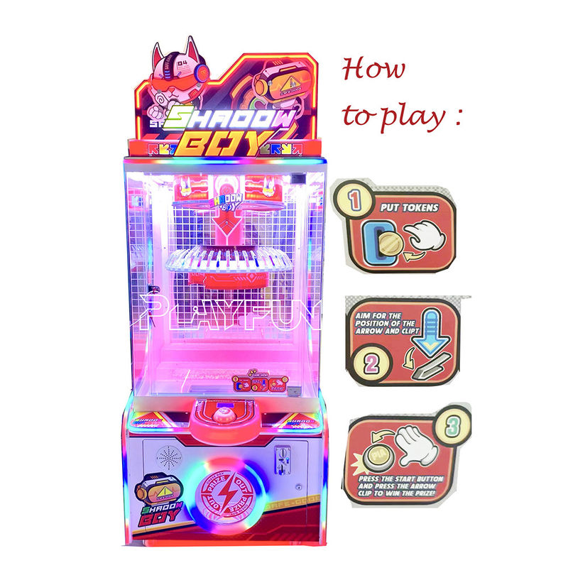 Playfun Shadow Boy Clip Δώρο Βραβείο Μηχανή Παιχνιδιού Αυτόματος Πωλητής Πιάσε τις Κούκλες Αυτόματος Πωλητής Μηχανή Νυχιών Παιχνίδια Ψυχαγωγίας Arcade