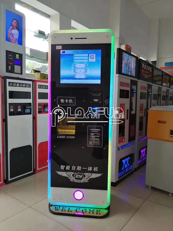 Amusement Park ATM  Token ICT  Bill Acceptor Coin Exchange  Sale  Machines for Game Center Coin Change Machine