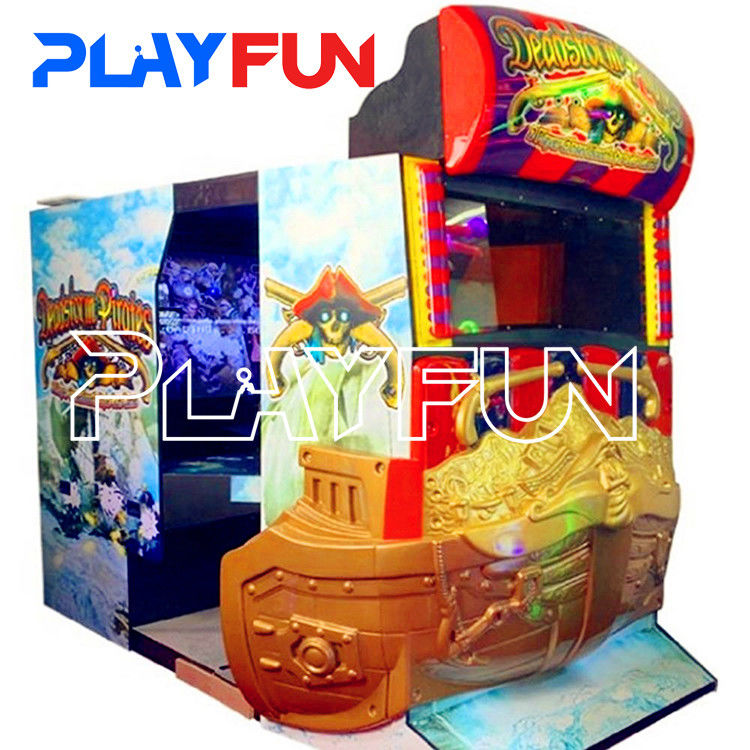 Amusement  Games Room  Dead Storm Pirate Gun  with House Coin Operated   Simulation Arcade  Simulator Shooting Game Machine