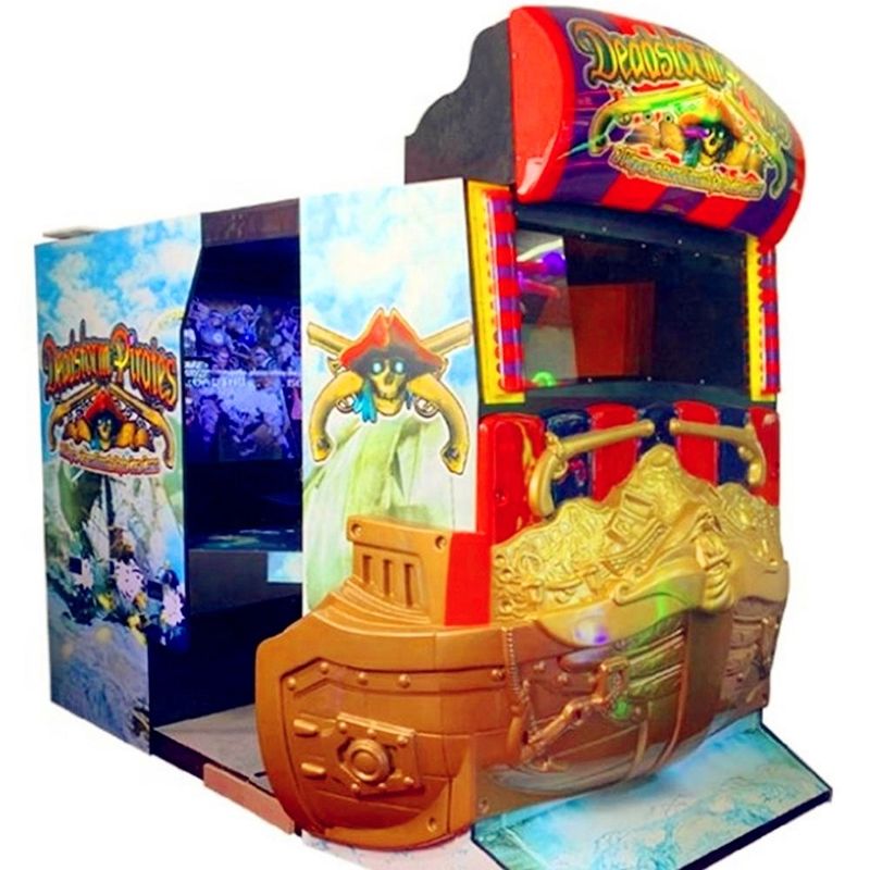 Amusement  Games Room  Dead Storm Pirate Gun  with House Coin Operated   Simulation Arcade  Simulator Shooting Game Machine