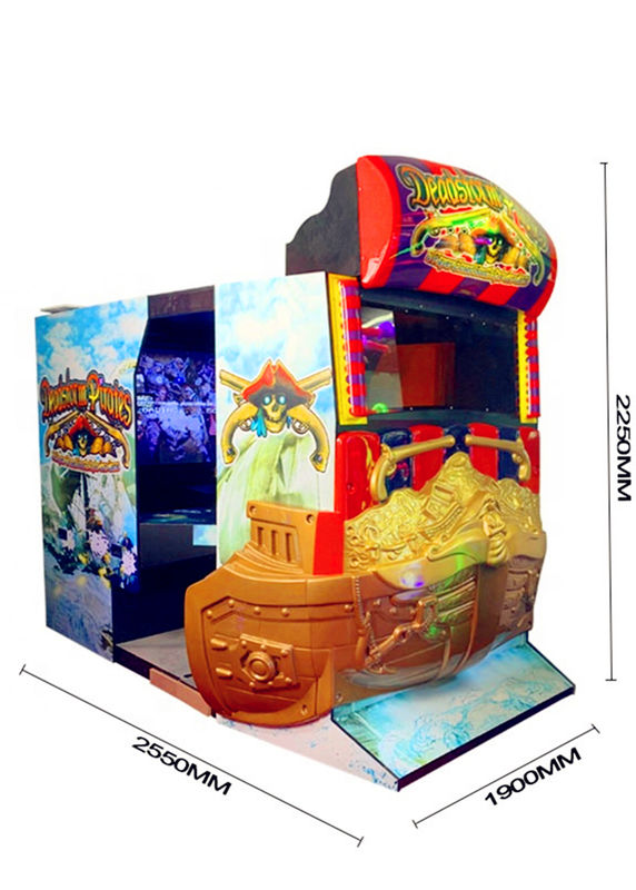 Amusement  Games Room  Dead Storm Pirate Gun  with House Coin Operated   Simulation Arcade  Simulator Shooting Game Machine