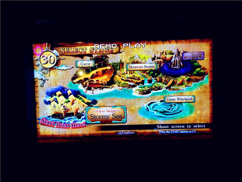 Amusement  Games Room  Dead Storm Pirate Gun  with House Coin Operated   Simulation Arcade  Simulator Shooting Game Machine
