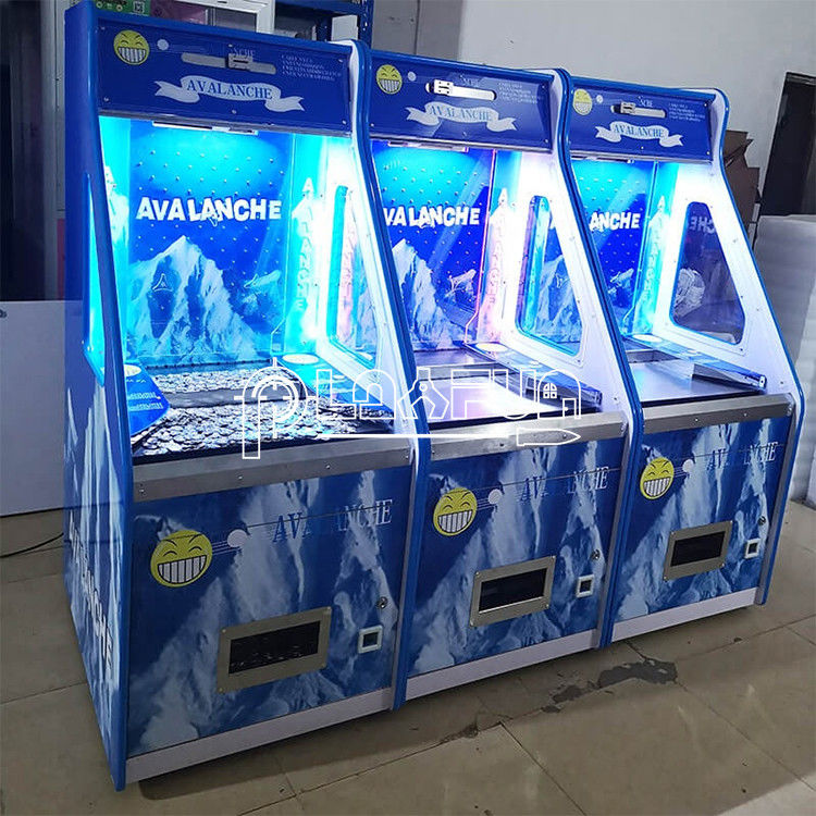 Playfun Usa Popular Avalanche 1 Single Player Small Space Arcade Coin Pusher Game Room Equipment Machine