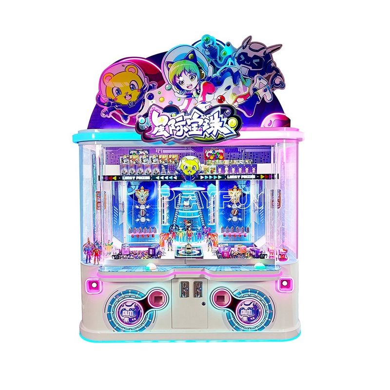 PlayFun High Quality New Gameplay Products Coin Operated Prize Skill Gift Push Ball Game Machine