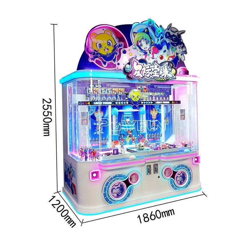 PlayFun High Quality New Gameplay Products Coin Operated Prize Skill Gift Push Ball Game Machine