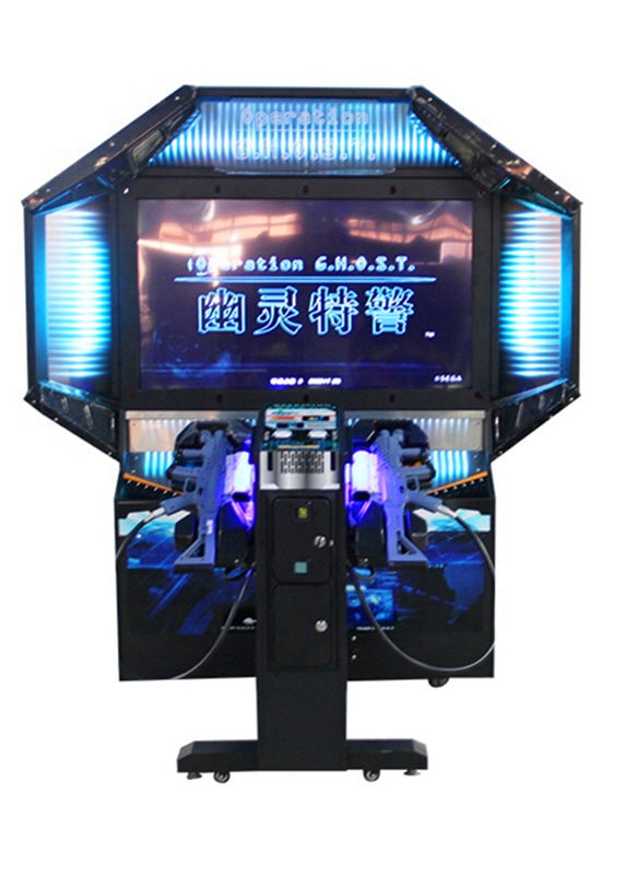 PlayFun Indoor Coin Operated Game Operation Ghost Gun Shooting Simulator Games Machine