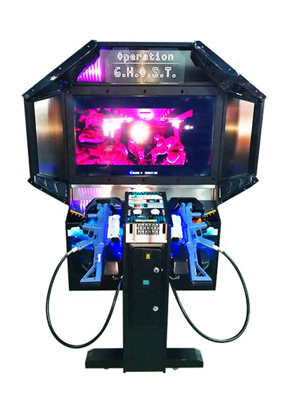 PlayFun Indoor Coin Operated Game Operation Ghost Gun Shooting Simulator Games Machine