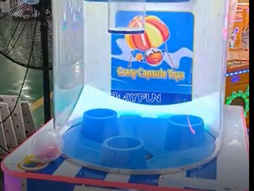 Playfun 2024 Hot Sale Coin-Operated 100mm Large Capsule Toy Ball Drop Prize Vending Machine for Children