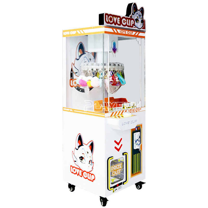 Playfun Coin-Operated Game Machine Starry  Love Clip Machine Probability Controllable Prize Clip Snack Gift Vending Machine