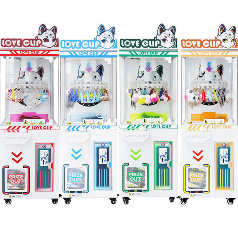 Playfun Coin-Operated Game Machine Starry  Love Clip Machine Probability Controllable Prize Clip Snack Gift Vending Machine