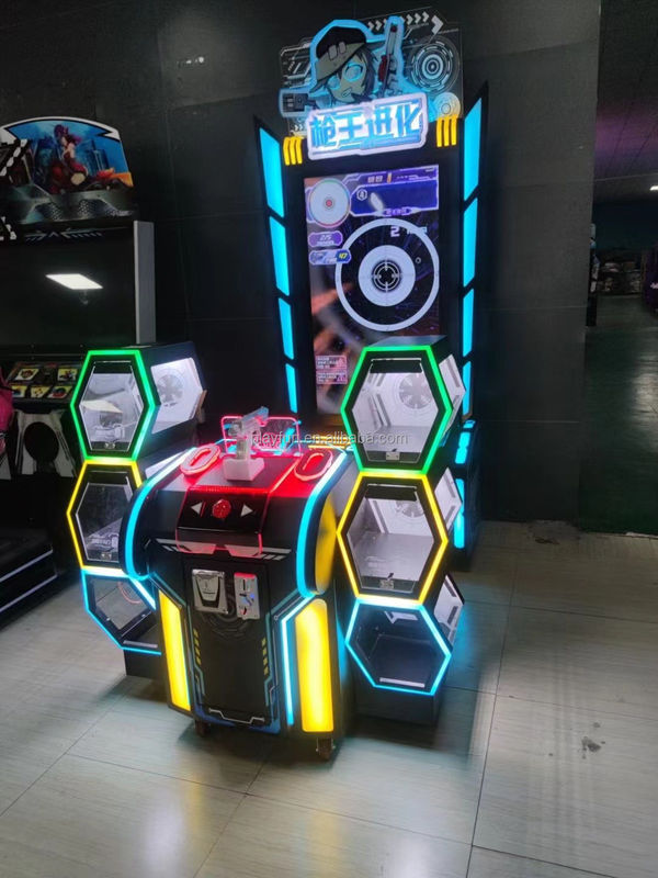 Amusement Arcade Jurassic Park Adult 3D Shooting Gun Coin Operated Machine Arcade Game Machine Shooting