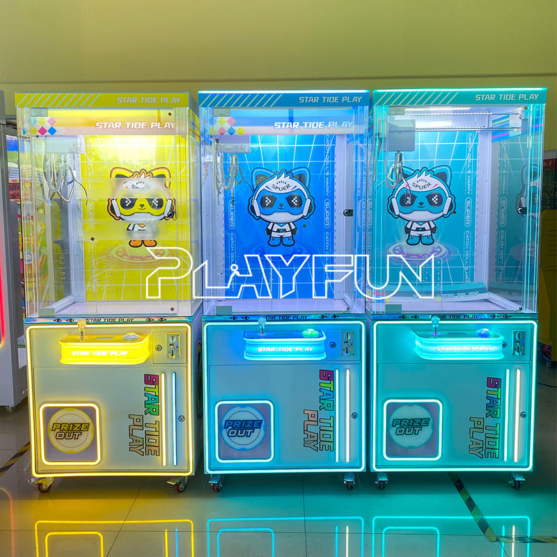 Coin Operated  Game Machine  Claw Crane Games STAR TIDE PLAY UFO Catchers  Prize Vending Doll Machines