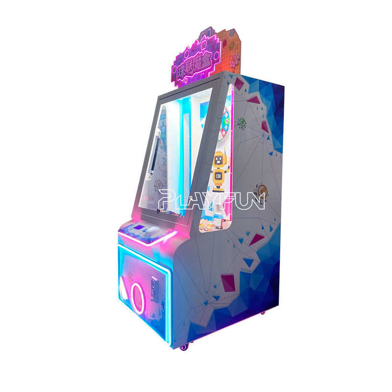 Playfun Factory Price Carnival Arcade Coin Operated 1 People Cute Crystal Blind Box Pusher Gift Machine for Amusement Park