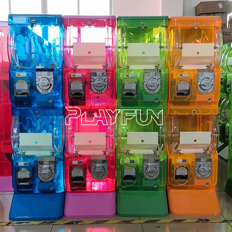 PlayFun beliebte Indoor-Spielplatz-Ausrüstung Einkaufszentrum Einfügen Münze Ei Twist Spielekonsole Kapsel Spielzeug Geschenk Automaten