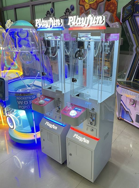 Playfun Mini Toy Claw Crane Machine Catch Dolls Claw Machine Claw Games for Brazil Market