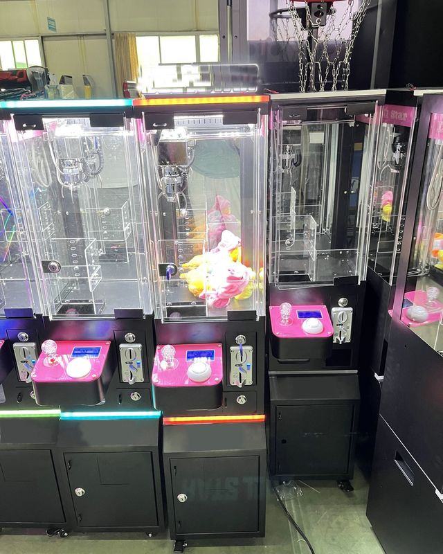 Playfun Mini Toy Claw Crane Machine Catch Dolls Claw Machine Claw Games for Brazil Market