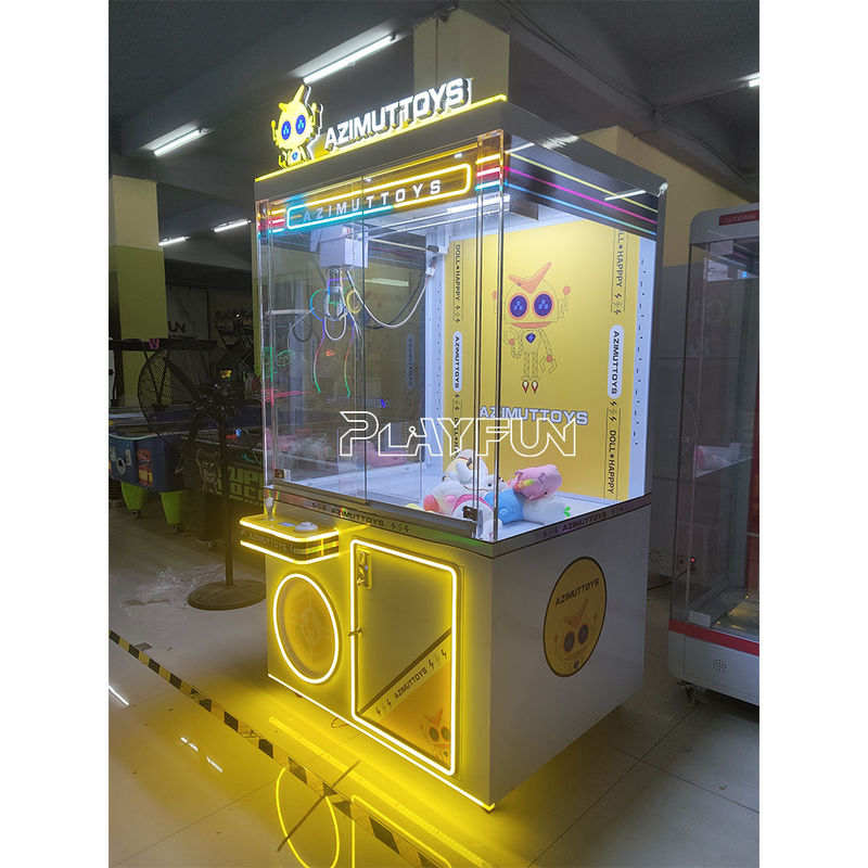 PlayFun High Quality Coin Operated Games Xxl 30 Cm Big Claw Machine Doll Catching Game Gift for Kids