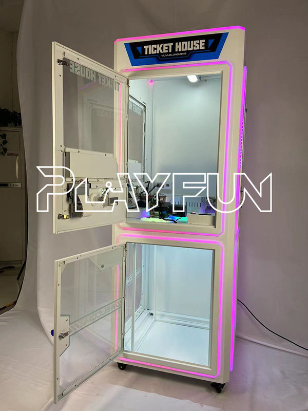 Playfun  Interactive Automatic 3 Sides Ticket  Eater Cutter  House Station  Arcade Game  Counter Machine Eater Machine