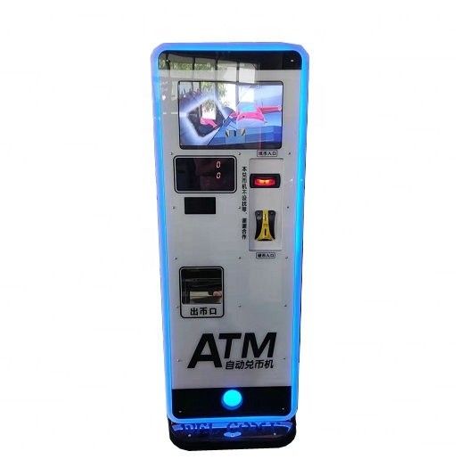 Smart Coin Exchange Machine Automatic Sale Token Change Machine ATM Bill to Coin Change Changer  Machine