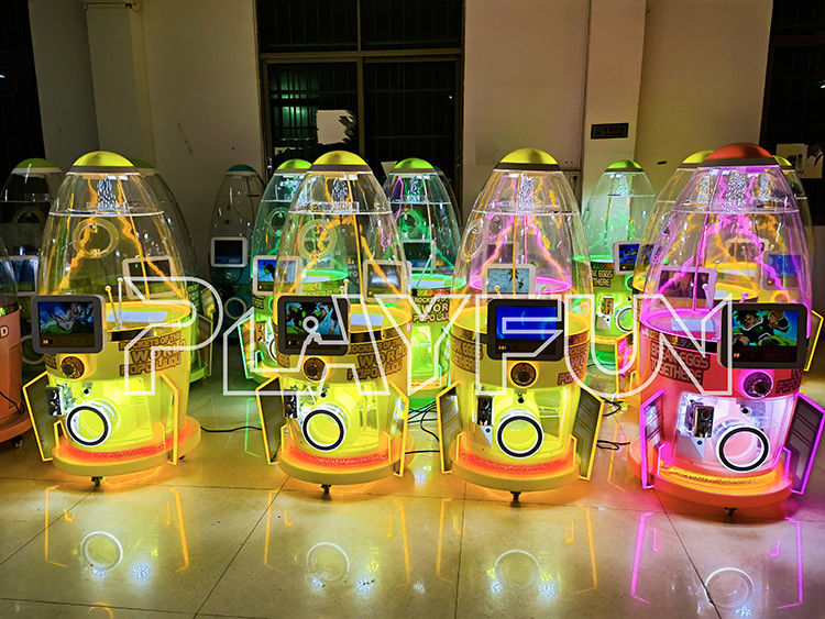 Playfun Fast -income  Supermarket  Mall Shop Prize  Gift Game 100 MM Size Large Kids Toy Capsule  Ball  Machine
