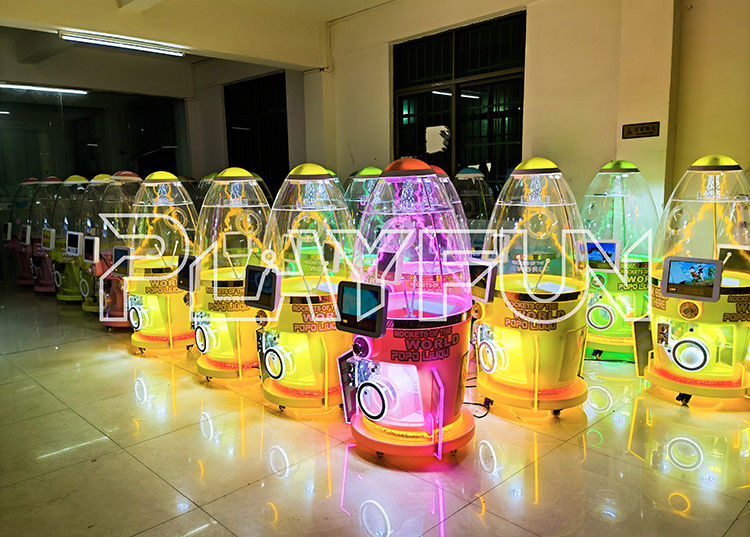 Playfun Fast -income  Supermarket  Mall Shop Prize  Gift Game 100 MM Size Large Kids Toy Capsule  Ball  Machine