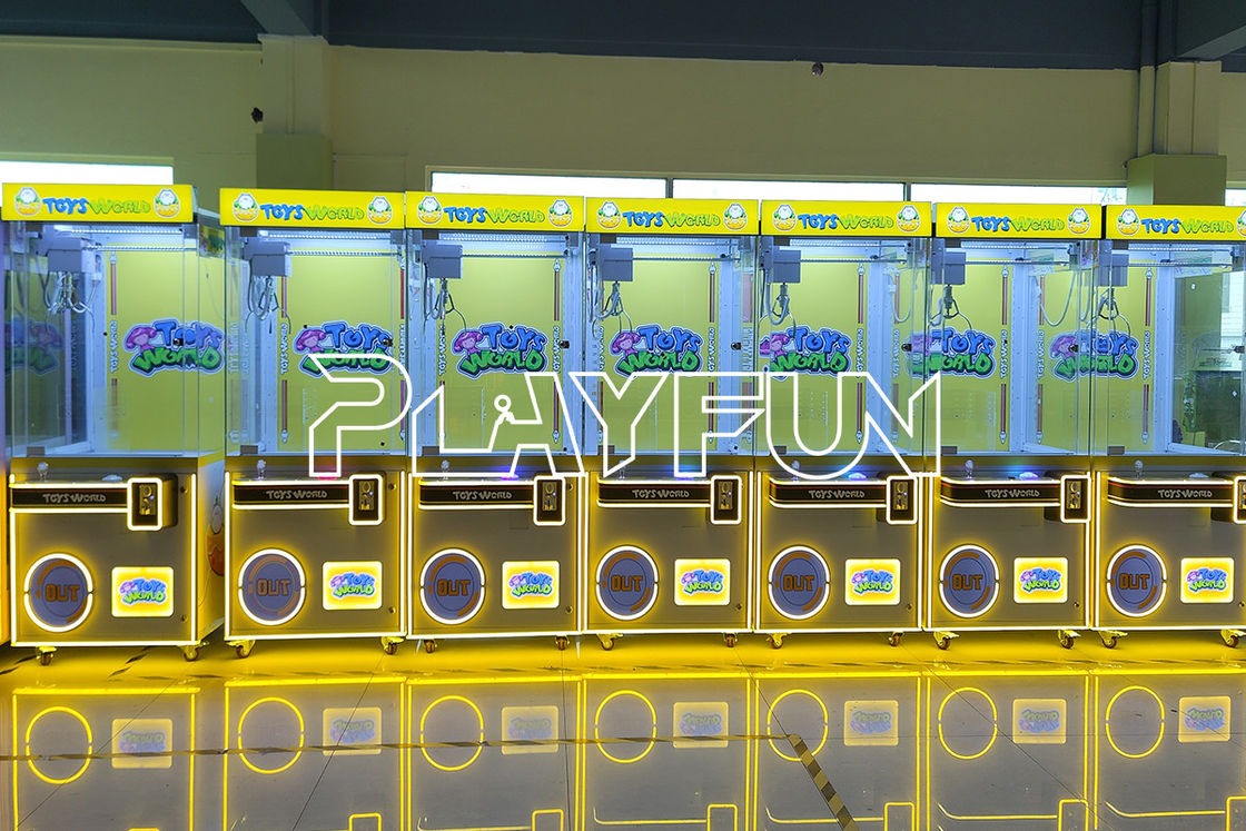 Playfun Games New Design Prize Gifts Plush Doll Machine Arcade Game Toy Crane Claw Toys World Game Vending Machine for Sale