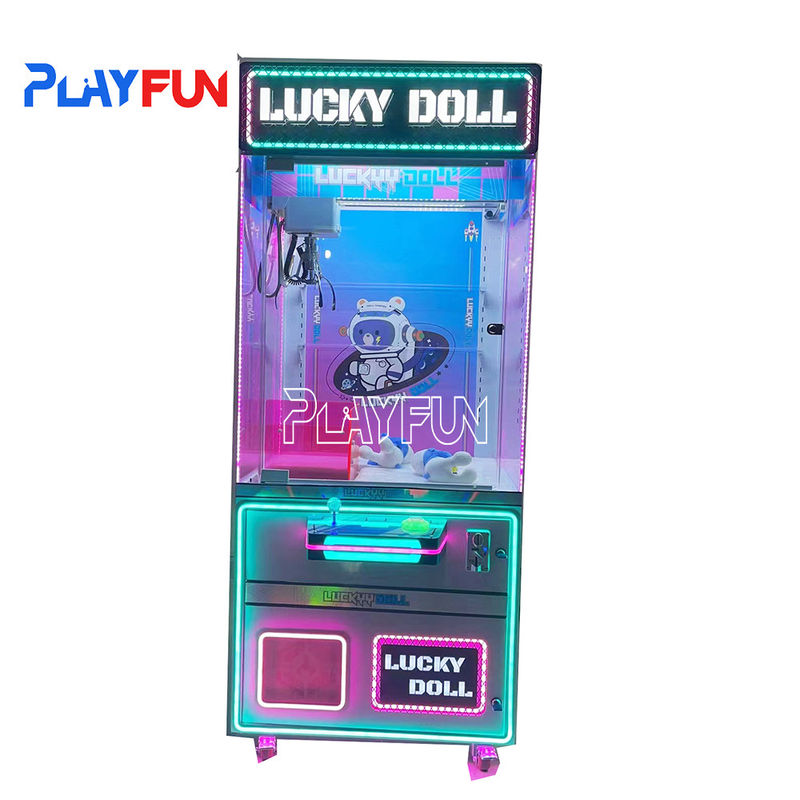 Playfun Shopping Mall Coin Operated Prize Games Dolls Catcher Crane Claw Game Machine Lucky Doll Claw Machines