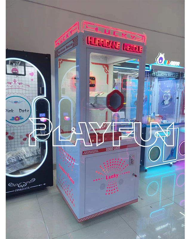 Coin  Operated Game Machine Catch Money Catching Bill Money Lucky Prize Hurricane Rescue Arcade Games Machine