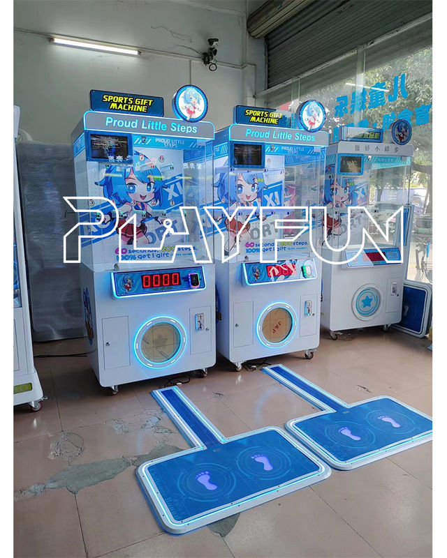 Coin Operated Game Machine  Proud Litter Steps  Mini Steppers  Running Sports Gift Prize Machine for Sale